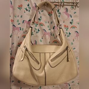 Tod's Cream Hobo Bag